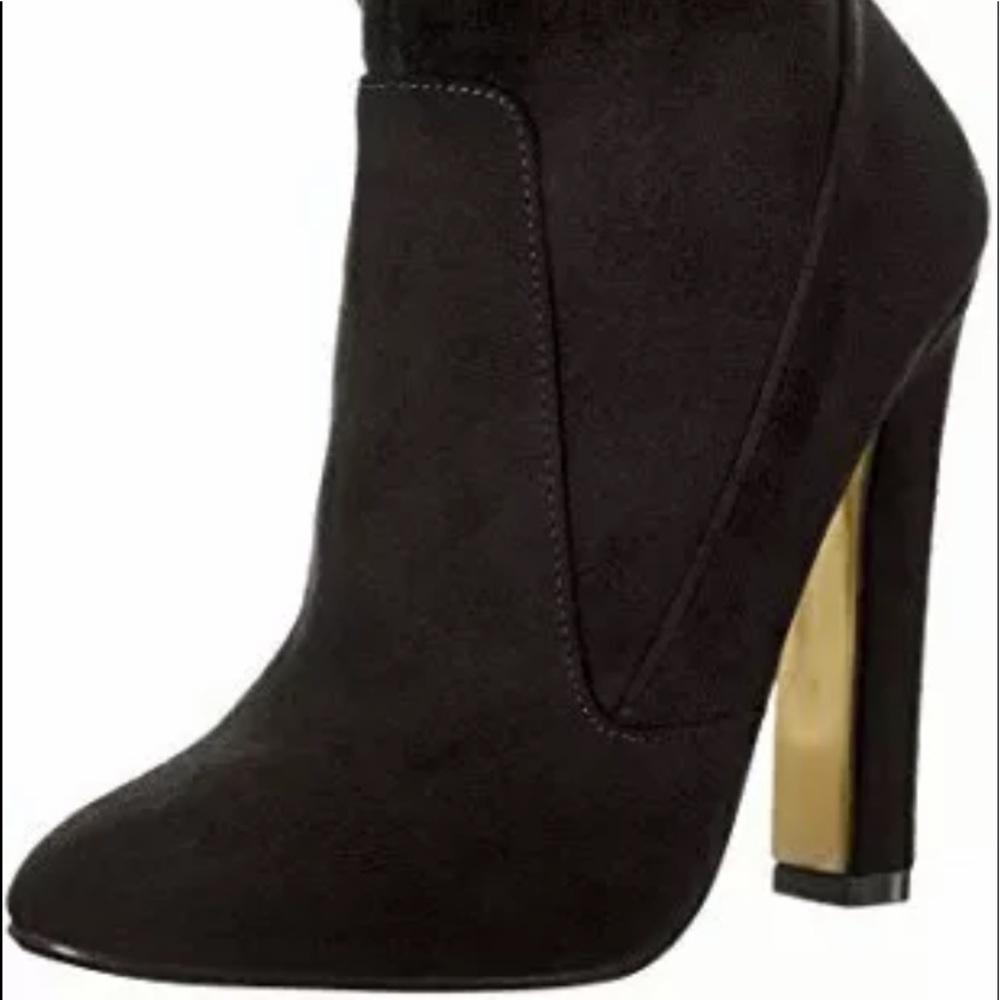 Slouchy Mid Calf Boots